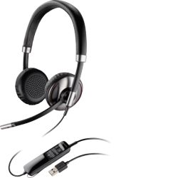 Plantronics Blackwire C720-M USB Duo Headset for Microsoft Lync/OC, Bluetooth Enabled