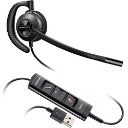 Plantronics EncorePro 535 Over the Ear USB Noise-Cancelling Headset