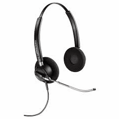 Plantronics EncorePro HW520V Binaural Voice Tube Headset