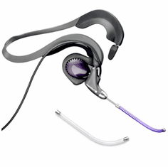 Plantronics H181 DuoPro Behind-the-head Headsets with Voice Tube