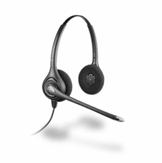 Plantronics H261N-UNC SupraPlus Binaural Headset with Ultra Noise Cancelling