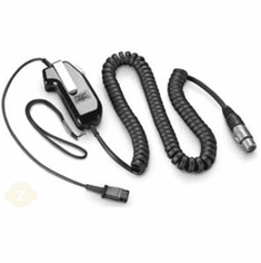 Plantronics SHS1927-10 Push-To-Talk Headset Base Unit for Intercom Systems