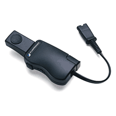 Plantronics SHS2004-02 E10 Headset Adapter with no Mute for Call Centers
