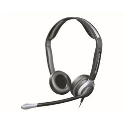 Sennheiser CC 500 Series Ultra Noise Cancelling Duo Headset with Large Ear Cushions