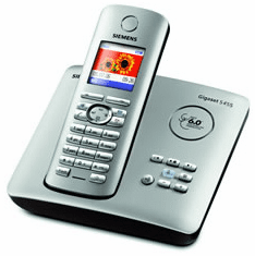 Siemens S455 DECT 6.0 Expandable Cordless w/ Answering System