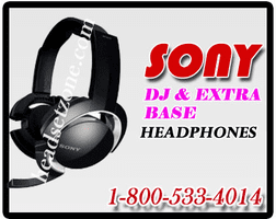 SONY DJ & EXTRA BASE HEADSETS