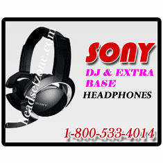 SONY DJ & EXTRA BASE HEADSETS