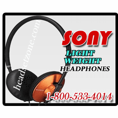 SONY LIGHT WEIGHT HEADPHONES