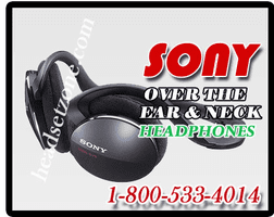 SONY OVERTHE EAR & NECK HEADPHONES