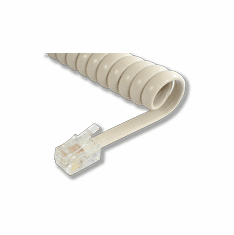 Special White Replacement Handset Coil Cord