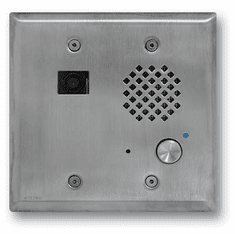 Stainless Steel Double Gang Entry Phone with Color Video Camera and Enhanced Weather Protection