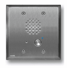 Stainless Steel Double Gang Entry Phone with LED and Enhanced Weather Protection