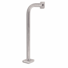 Stainless steel gooseneck pedestal for mounting VE-5x5, VE-6x7, VE-5x10