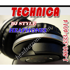 TECHNICA DJ STYLE HEADPHONES