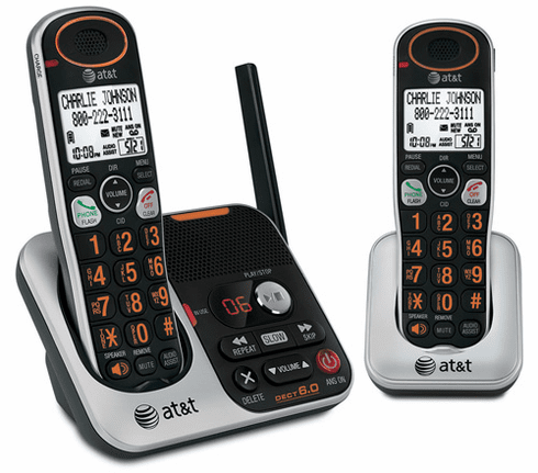 The AT&T TL32200 DECT 6.0 cordless Big Button telephone