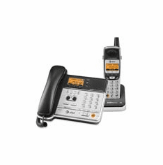 The AT&T TL76108 2 line 5.8 GHz digital corded and cordless phone