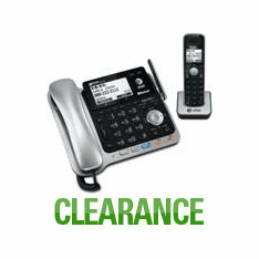 The AT&T TL86109 DECT 6.0 Corded With Extra Cordless phone