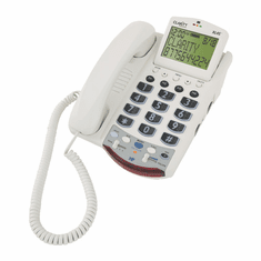 The Clarity XL45 corded caller ID telephone