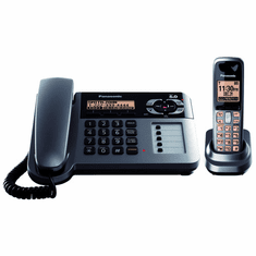 The Panasonic KX-TG1061M corded/cordless phone