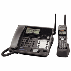 The Panasonic KX-TG4000B operates on four separate phone lines **DISCONTINUED**