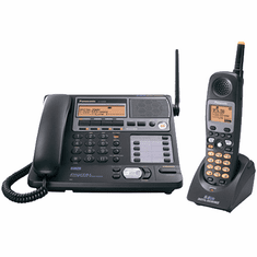 The Panasonic KX-TG4500B is a fully loaded, 4-line, cordless phone system **DISCONTINUED**