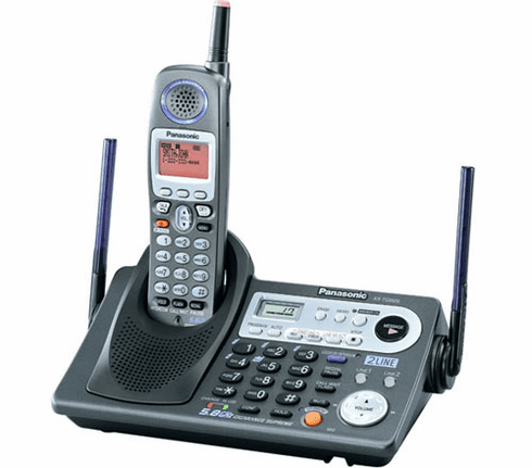 The Panasonic KX-TG6500B cordless telephone **DISCONTINUED**