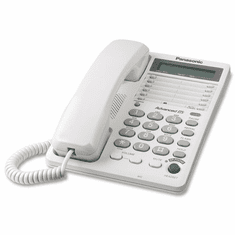 The Panasonic KX-TS208W 2-line corded phone (White)