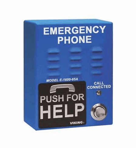 Viking E-1600-65A Electronics Emergency Phone with 5 Number Dialer