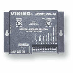 Viking Electronics CPA-7B Paging/Loud Ringing Amplifier for Centrex and/or PABX Stations; Ringing Station Port Interface