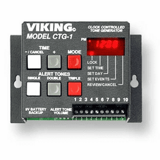 Viking Electronics CTG-1 Clock Controlled Tone Generator with Day of Week selection and alarm tones