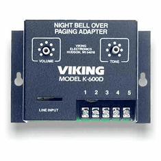 Viking Electronics K-600D Night Bell Over Paging Adapter