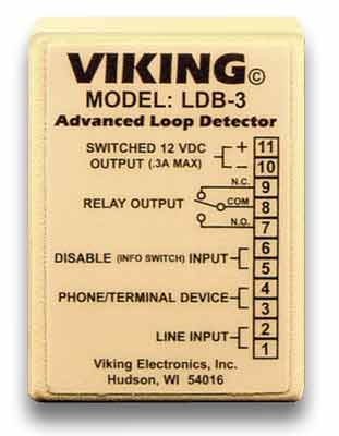 Viking Electronics LDB-3 Advanced Loop/Ring Detect Board for Ring and Line In Use Contact Closures