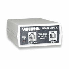 Viking Electronics MOH-2L 2 Line Music on Hold System