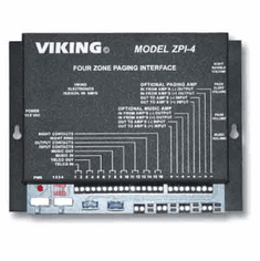 Viking Electronics ZPI-4 Four Zone Paging Interface