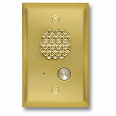 Viking Polished Brass Entry Phone