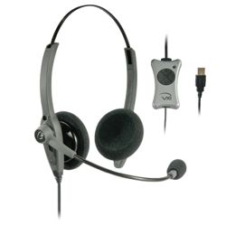 VXi TalkPro UC2 Duo USB Noise-Cancelling Headset