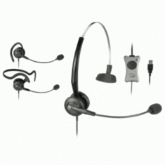 VXI TalkPro UC3 Convertible USB Headset