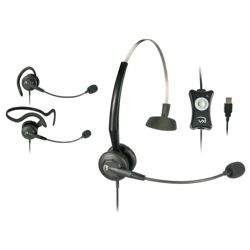 VXi TalkPro USB3 Mono Convertible USB Noise-Cancelling Headset