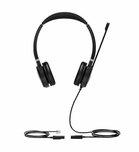 Yealink YHS36 Wired Headset with QD to RJ Port