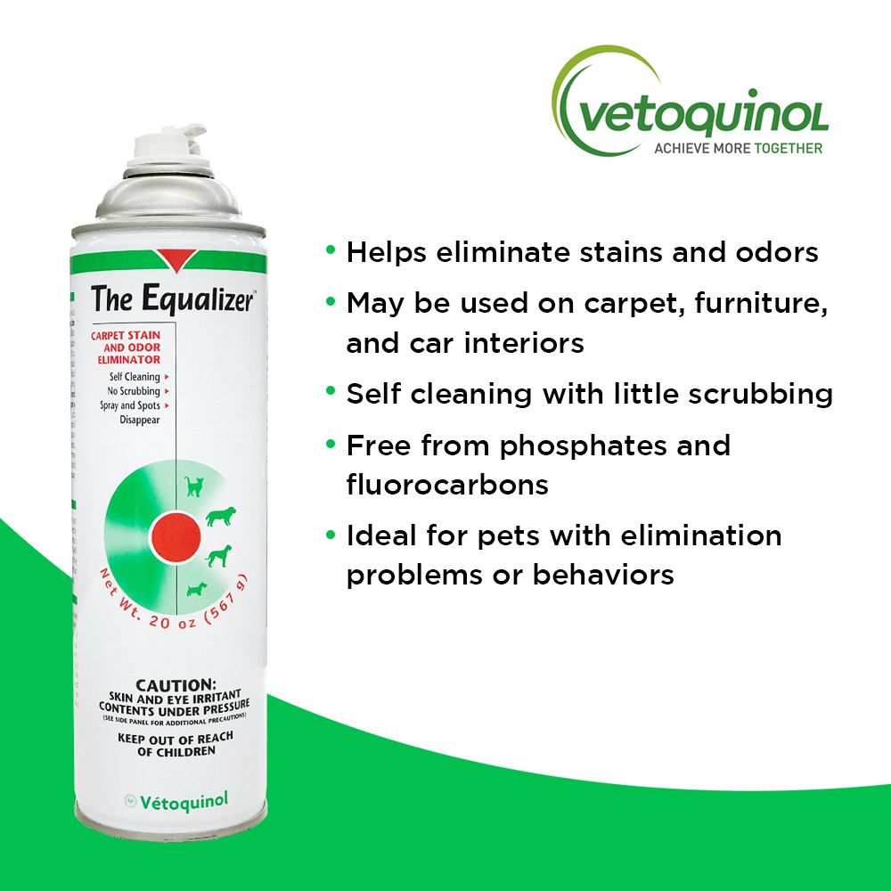 3PACK The Equalizer Carpet Stain and Odor Eliminator (60 oz)