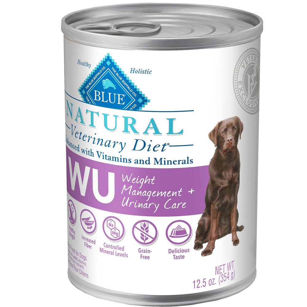 Blue Buffalo Natural Veterinary Diet W+U Weight Management + Urinary