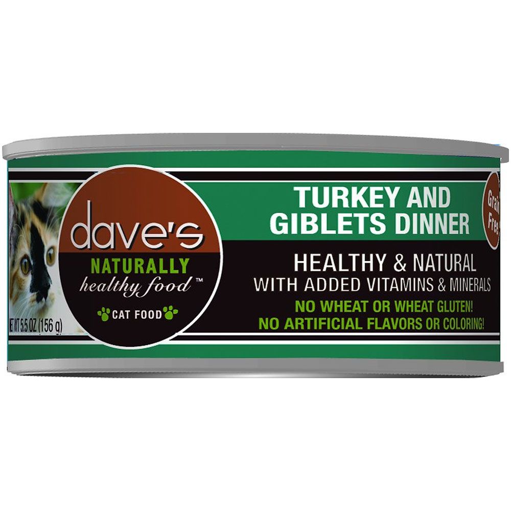 Dave's Pet Food Naturally Healthy GrainFree Turkey & Giblets Dinner