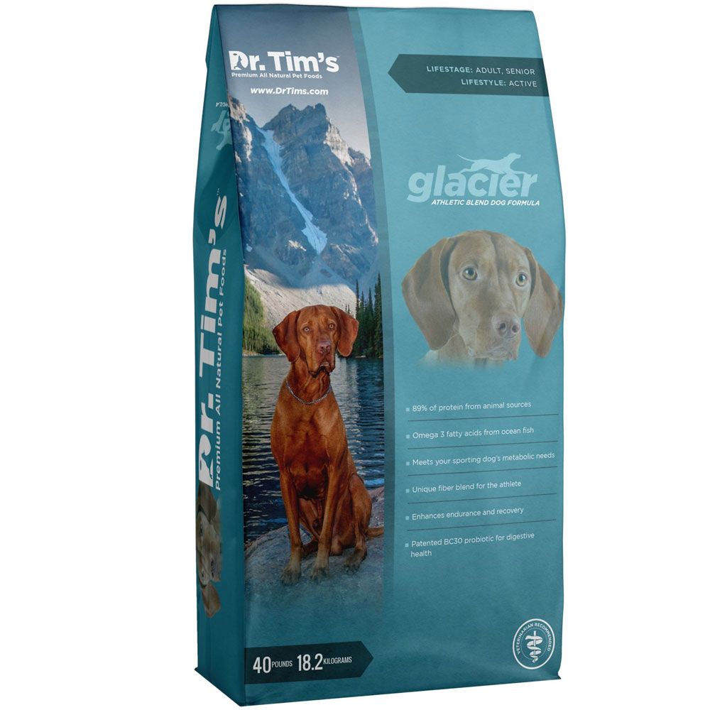 Dr. Tim's Athletic Blend Glacier Formula Dry Dog Food (40 lb) On Sale