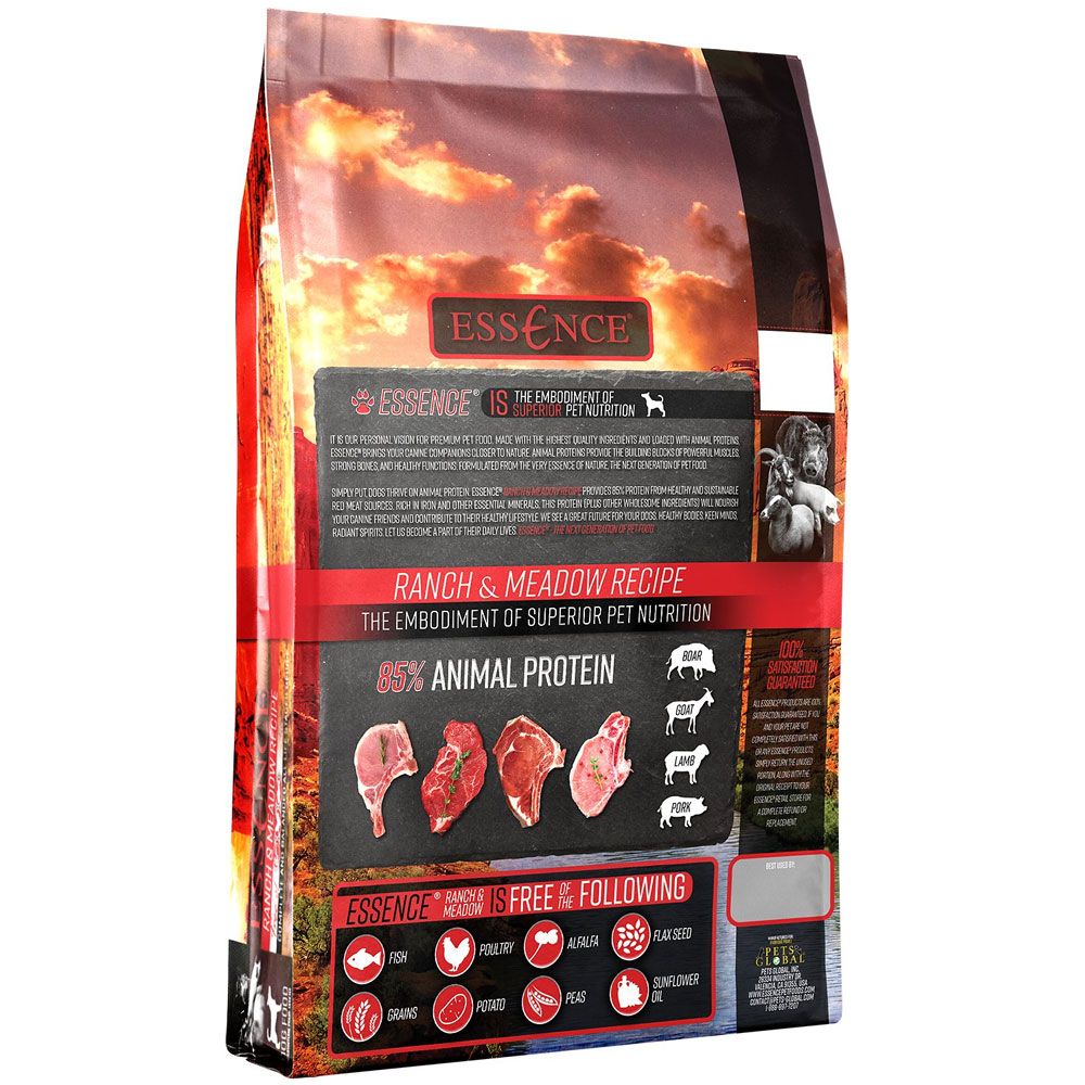 Essence Ranch & Meadow Recipe GrainFree Dry Dog Food (12.5 lb) On