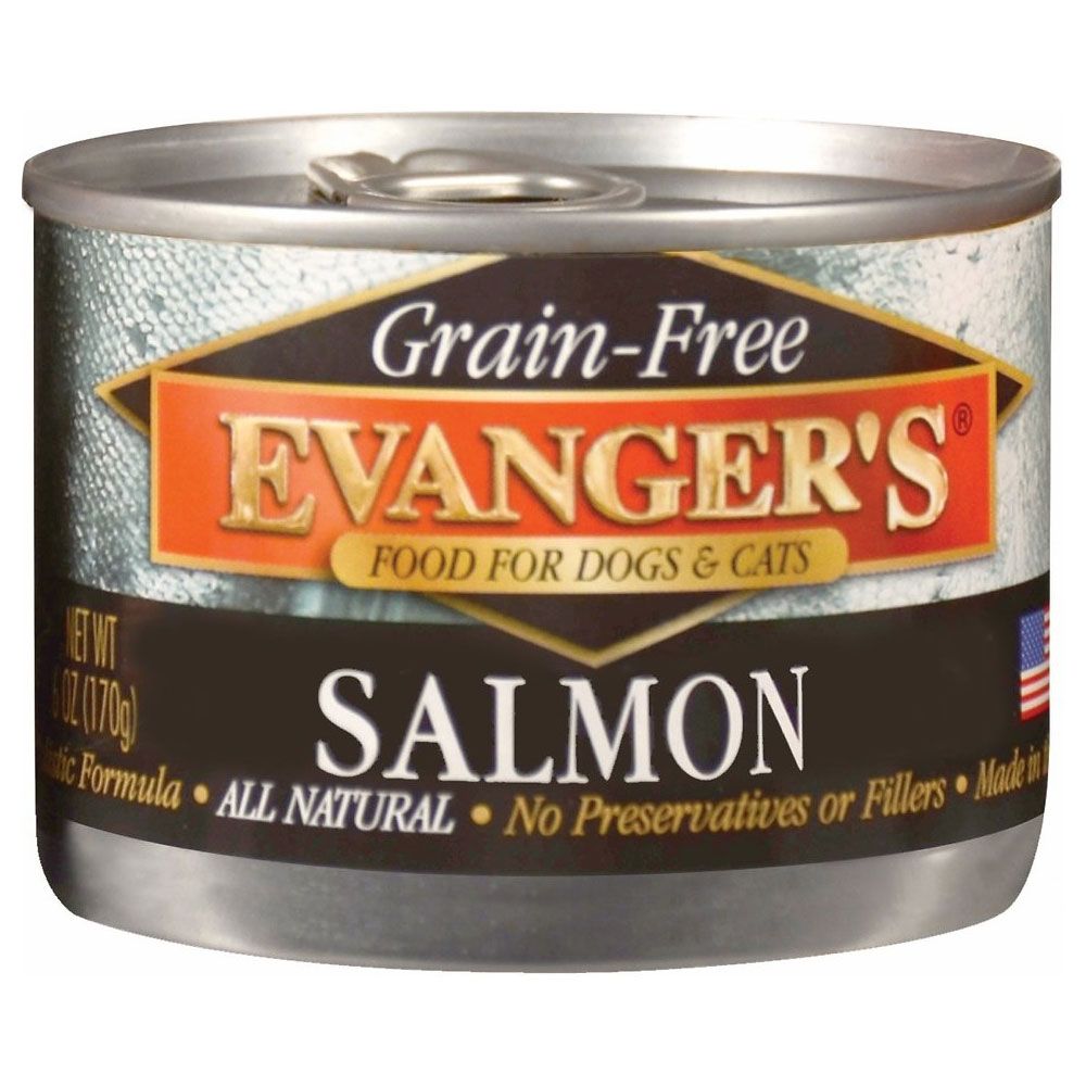 Evanger's GrainFree Salmon Canned Dog & Cat Food Supplement Topper
