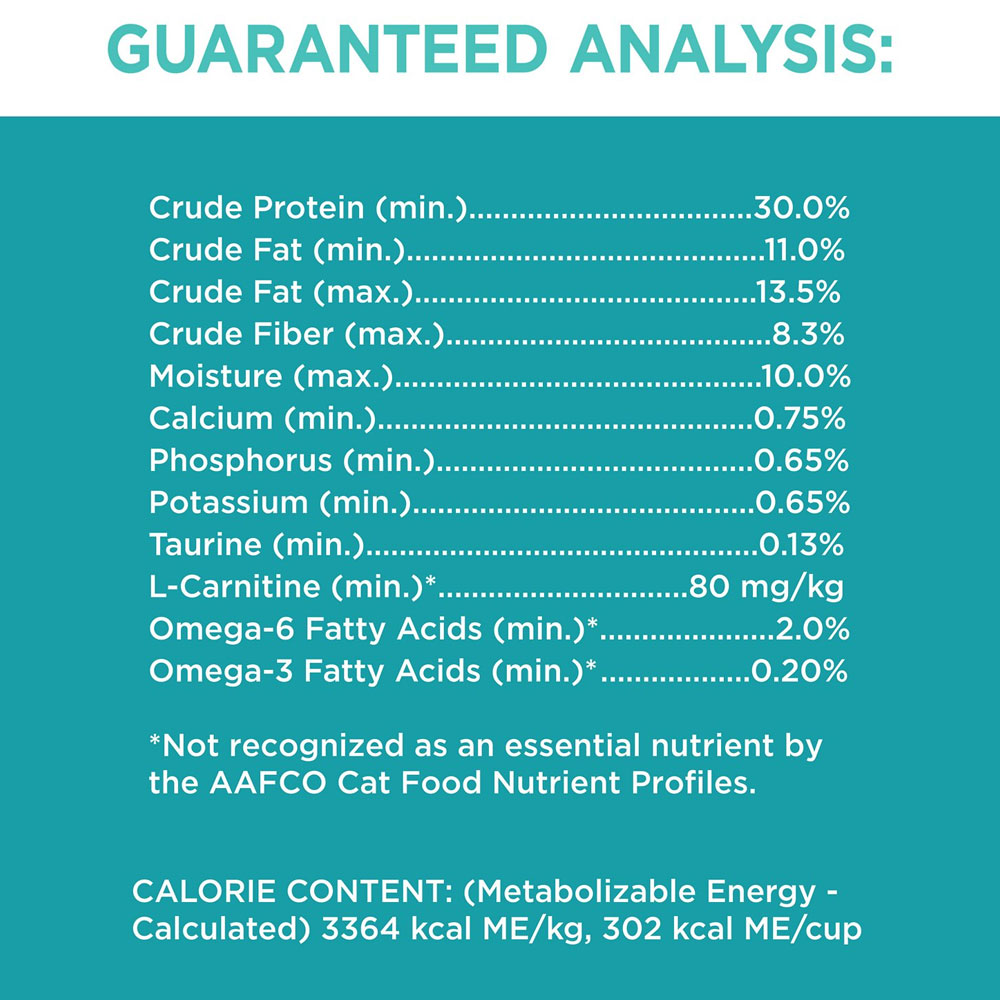 Iams ProActive Health Indoor Weight & Hairball Care Dry Cat Food, 22lb
