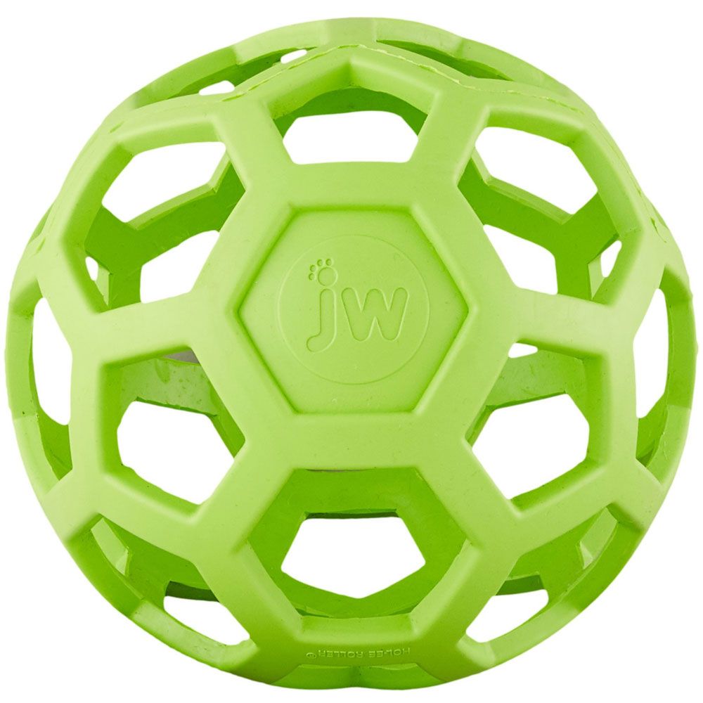 JW Pet Holee Roller Dog Toy, Medium, Color Varies On Sale HealthyPets