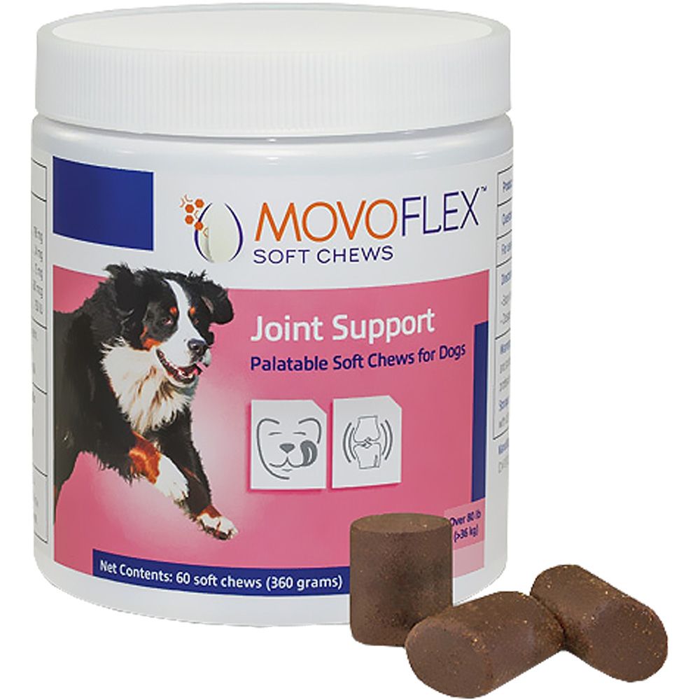 Movoflex Joint Support for Dogs Large (60 Soft Chews) Healthypets