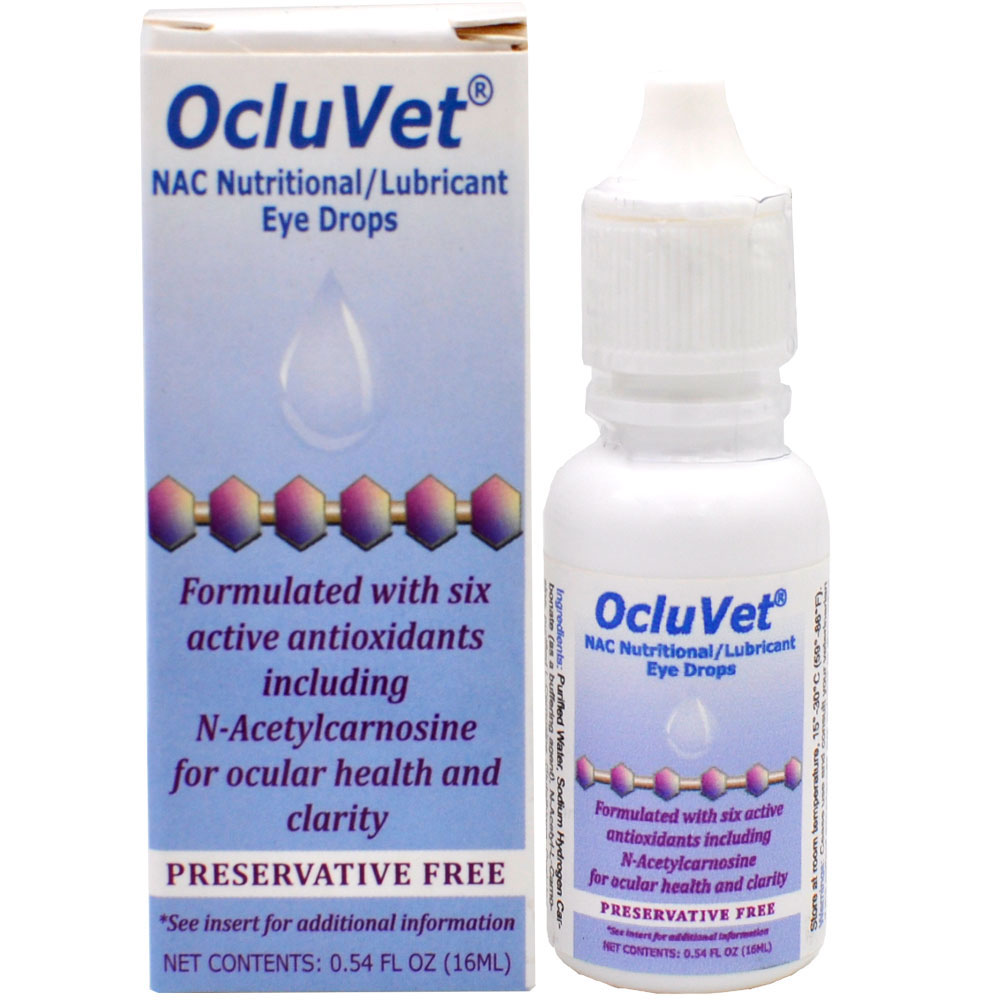 Ocluvet Eye Drops for cloudy eyes to clear (48 ml) On Sale HealthyPets