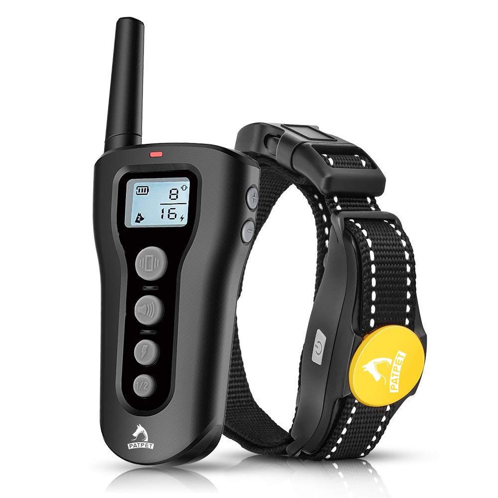 PATPET Dog Shock Collar with 1000 ft Remote Control Range Healthypets